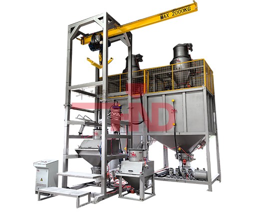 高速混合机组（负压输送）自动供料配混系统